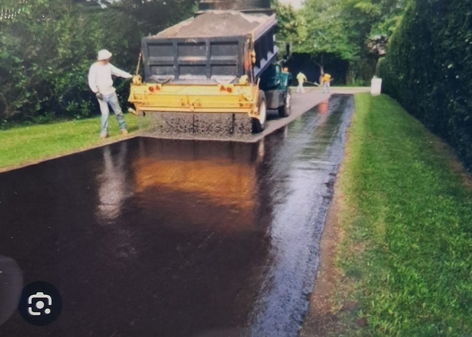 Professional asphalt work