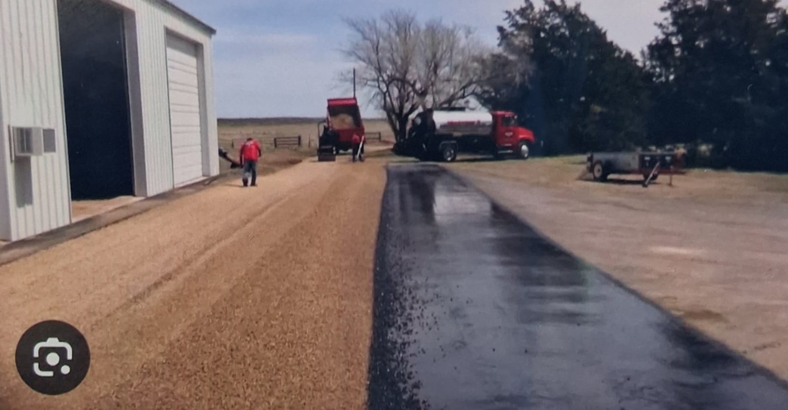 Professional asphalt work